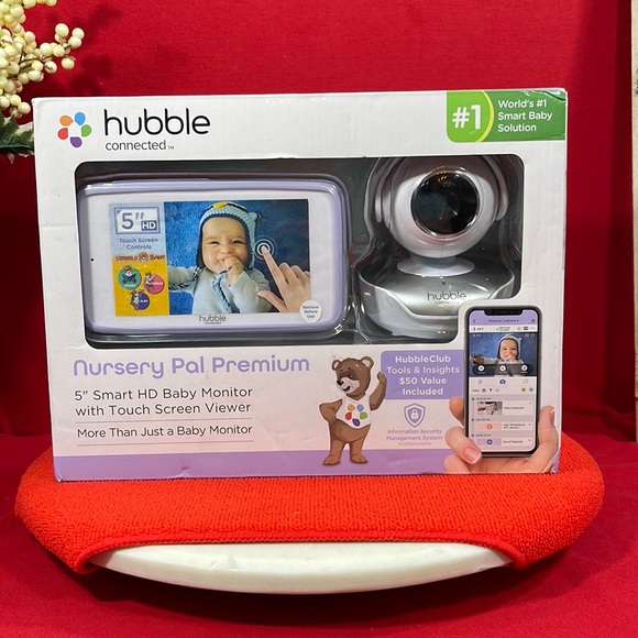 📡🖥️ NURSERY PAL PREMIUM 5” Smart HD Baby Monitor w/Touch Screen Viewer 🖥️📡 - Picture 1 of 8